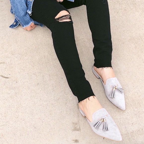 🔁 COMMENT FOR RESTOCK Sadie Oxford Mules - Picture 5 of 7